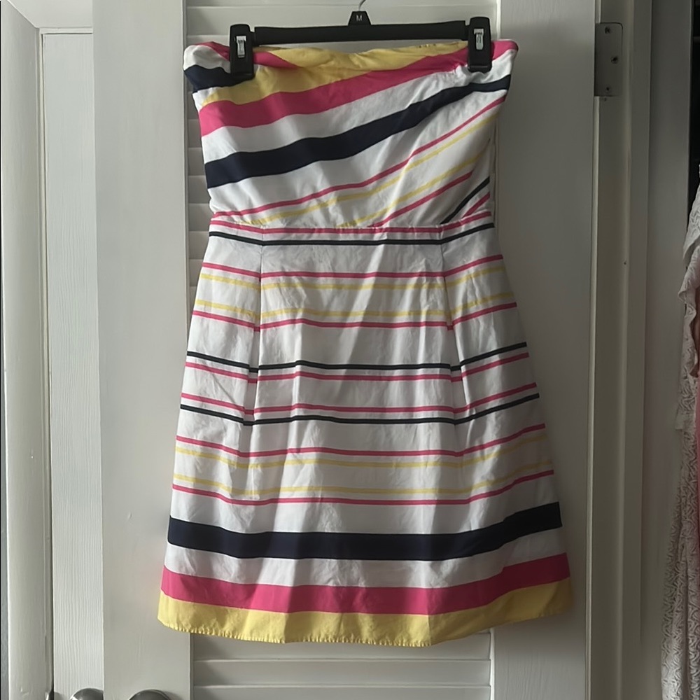 Lily Pulitzer strapless striped dress